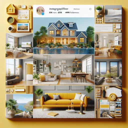 An instagram profile of a real estate influencer