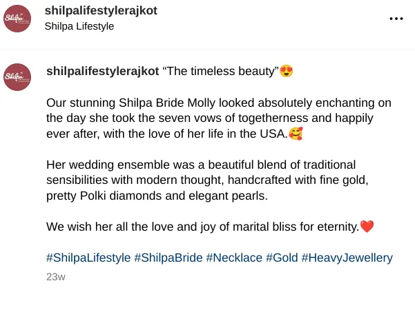 shipla instagram comments