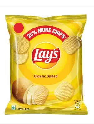 Lays 25% extra packaging 