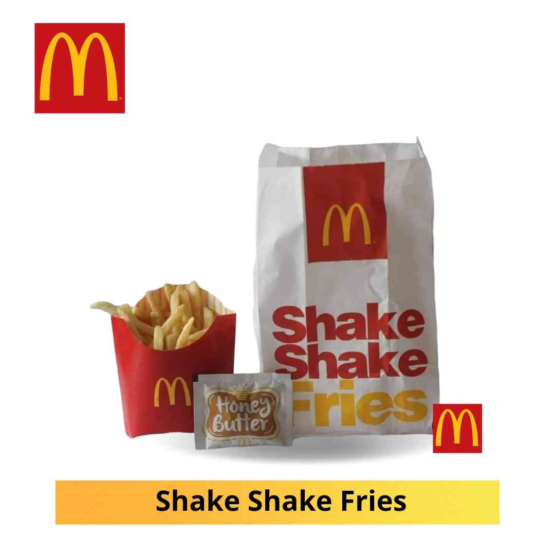 Image of shake shake fries from McDonald’s