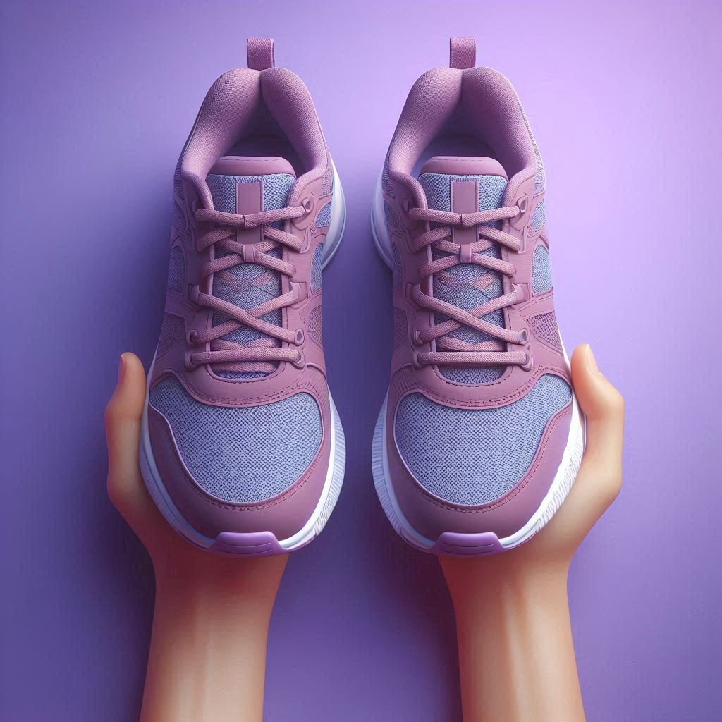 Image of stylish sneakers