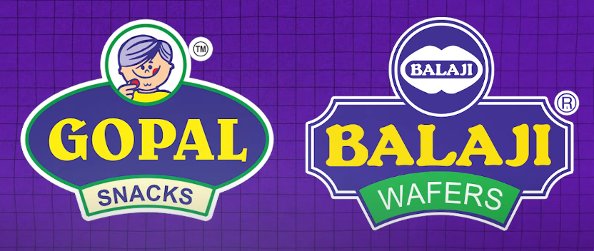 Gopal namkeen and balaji wafer logo