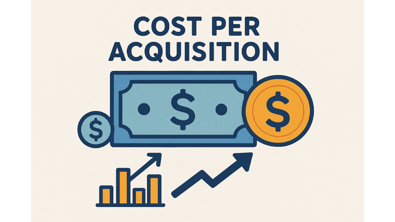 AI-generated image for cost per acquisition