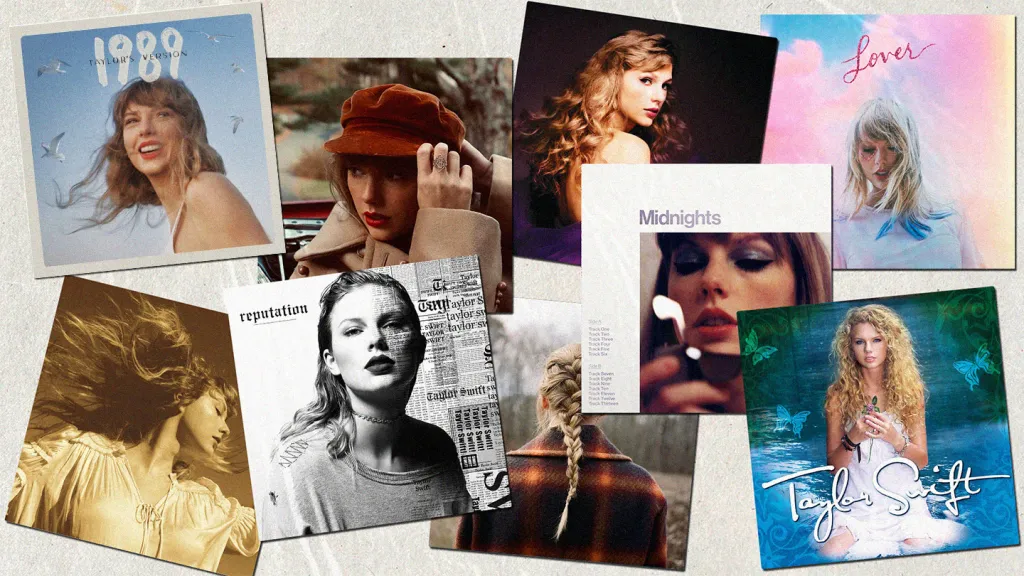 Taylor Swift Album Covers