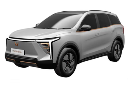 Image of upcoming Mahindra XUV.e8
