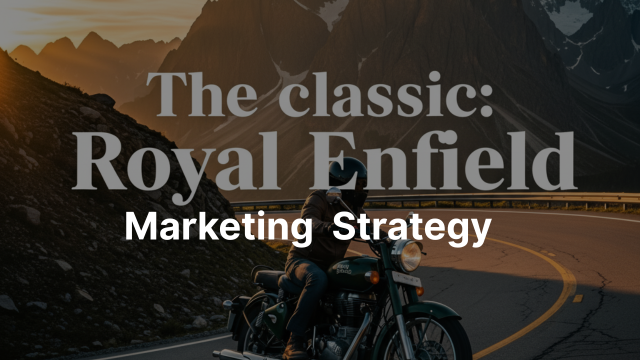 A cover art of a motorcyclist riding a Royal Enfield through a mountainous road.