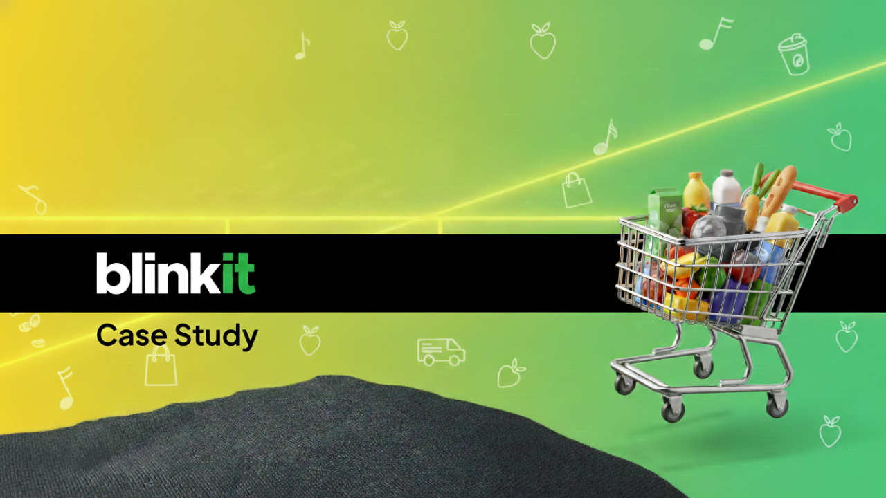 Blinkit Marketing Strategy: Speed Positioning & Witty Social Content