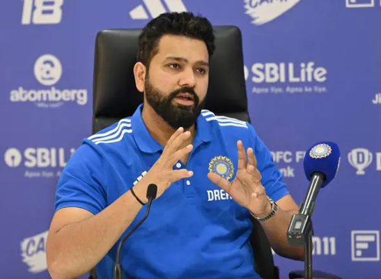 Image of Indian Cricketer Rohit Sharma 