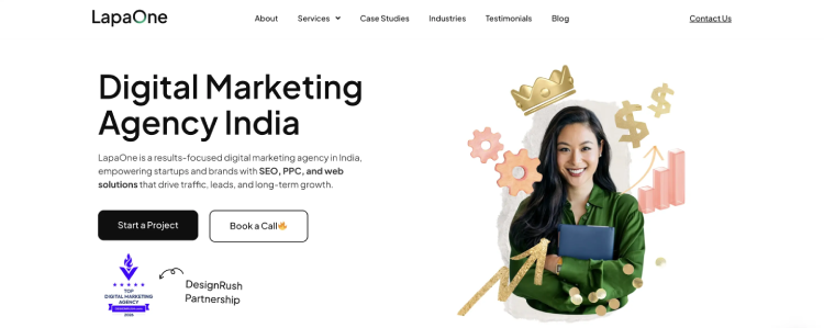 Homepage banner for LapaOne
