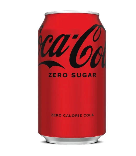  An image of a Coke Zero can 