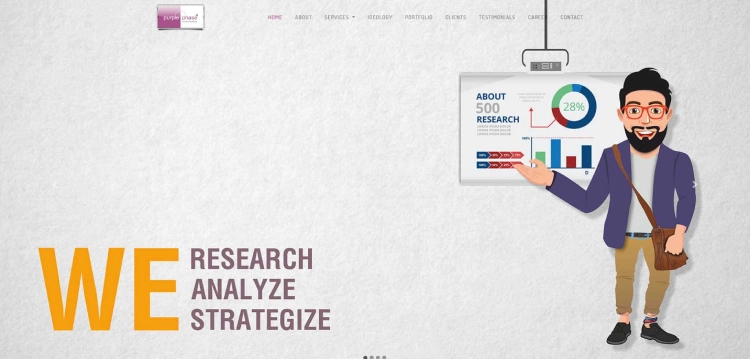 Branding and advertising portfolio showcase by Purple Phase agency in Ahmedabad 