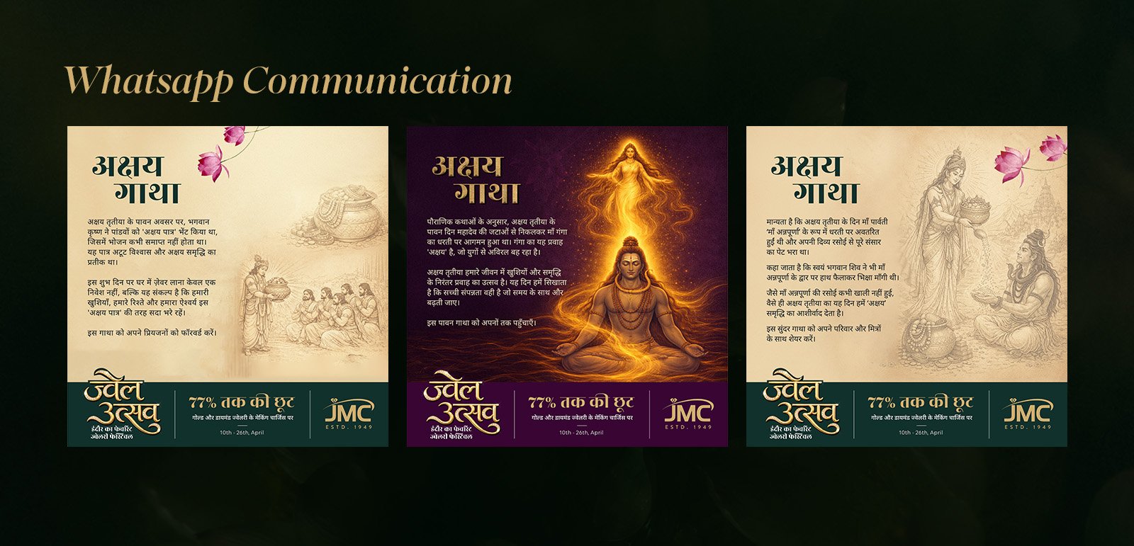 Whatsapp Communication Collage