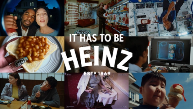 Collage showcasing the historic "It Has to Be Heinz" campaign celebrating irrational consumer love 