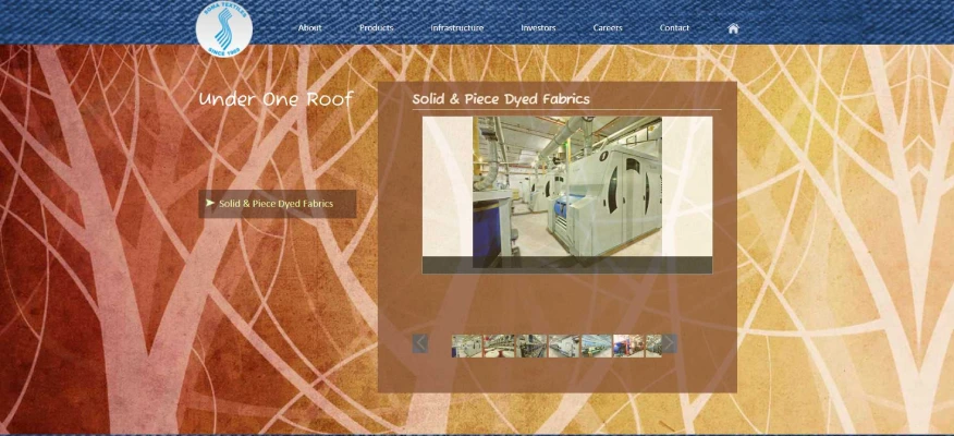 Website banner image of Soma Textiles 