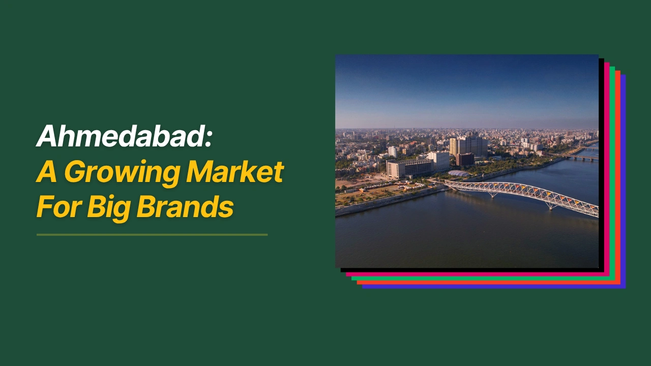 Green bg cover image for Ahmedabad market Opportunity For Big Brands
