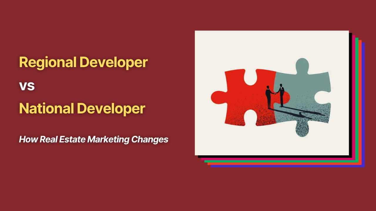 Regional Developer vs National Developer: How Real Estate Marketing Changes